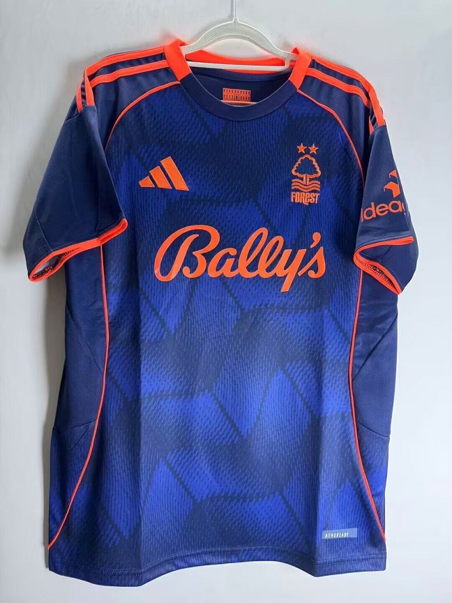 AAA Quality Nottingham Forest 25/26 Third Navy Blue Jersey